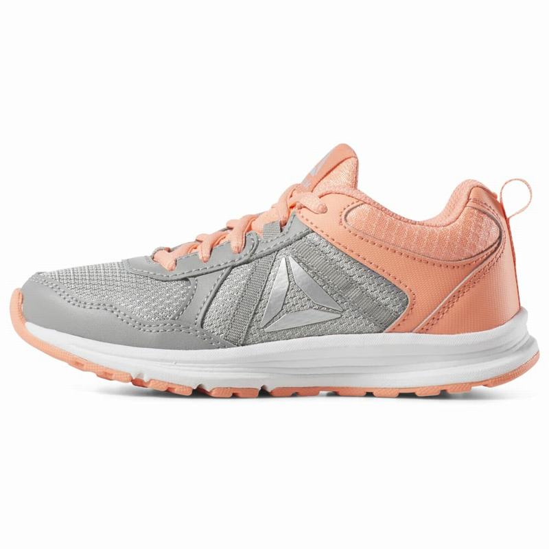 Adidasi Alergare Reebok Almotio 4 Baieti Gri/Roz/Argintii Romania OB1803JC